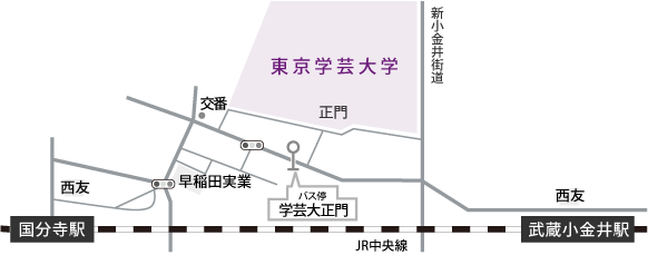 最寄り駅からのアクセスマップ